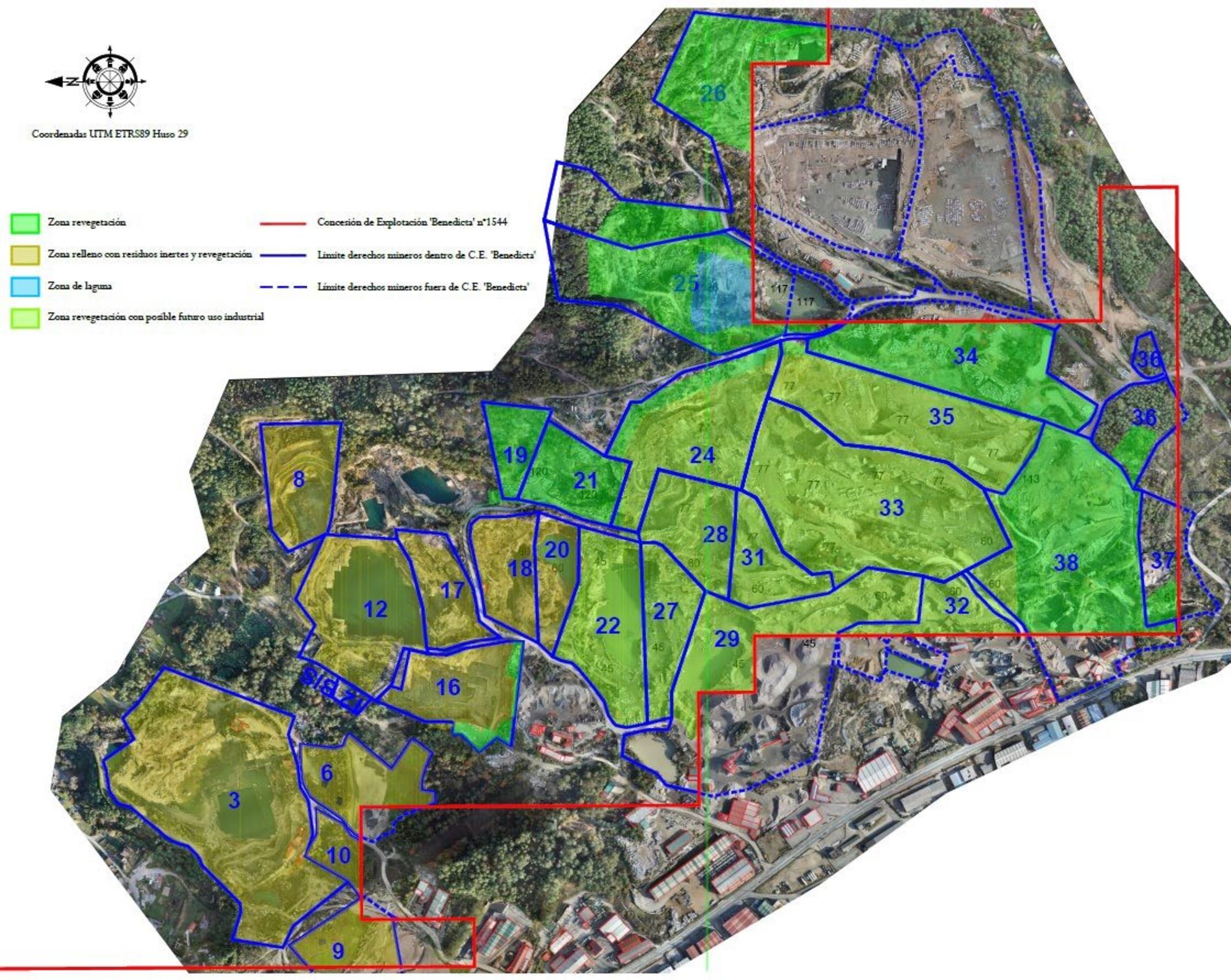 Mapa explotacións porriño